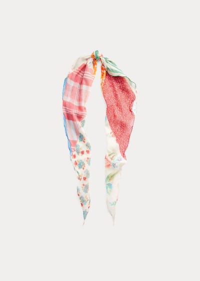 Women's Polo Ralph Lauren Patchwork Cotton Scarf | 362741INO